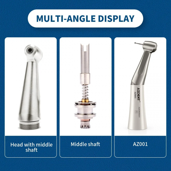 Low Speed Handpiece Kit (Air Motor + Contra & Straight) Low Speed Handpiece Kit (Air Motor + Contra & Straight)