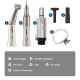 Low Speed Handpiece Kit (Air Motor + Contra & Straight) Low Speed Handpiece Kit (Air Motor + Contra & Straight)