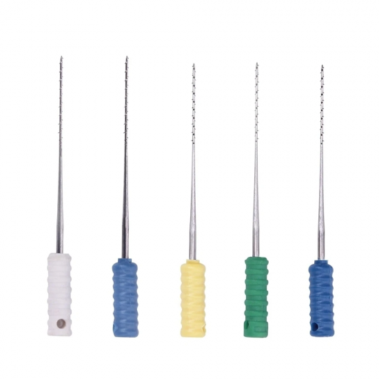 25mm Barbed Broaches – Root Canal Cleaning Files