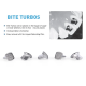 Orthodontic Bite Turbos – Metal Single Wing Orthodontic Bite Turbos – Metal Single Wing