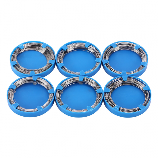 Orthodontic Stainless Steel Arch Wire (0.5–1.0mm)