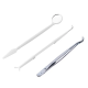 Dental Examination Kit – Disposable Mirror, Probe & Tweezers
