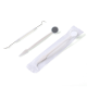 Dental Examination Kit – Disposable Mirror, Probe & Tweezers