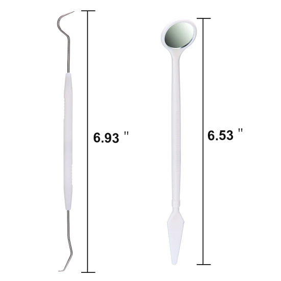 Dental Examination Kit – Disposable Mirror, Probe & Tweezers