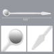 Dental Examination Kit – Disposable Mirror, Probe & Tweezers
