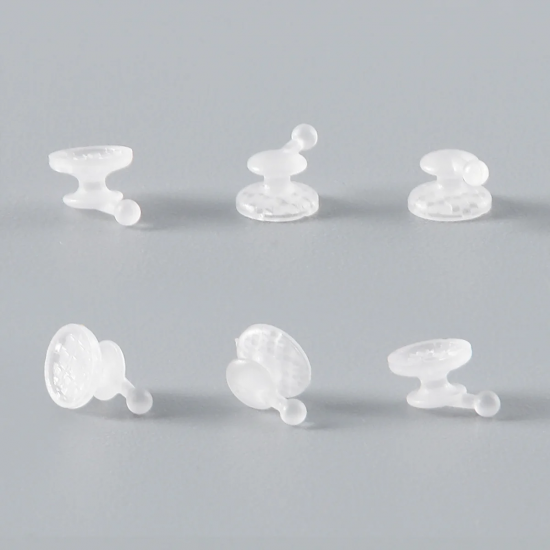 Ceramic Lingual Buttons – Bondable (Round & Rectangular Base)