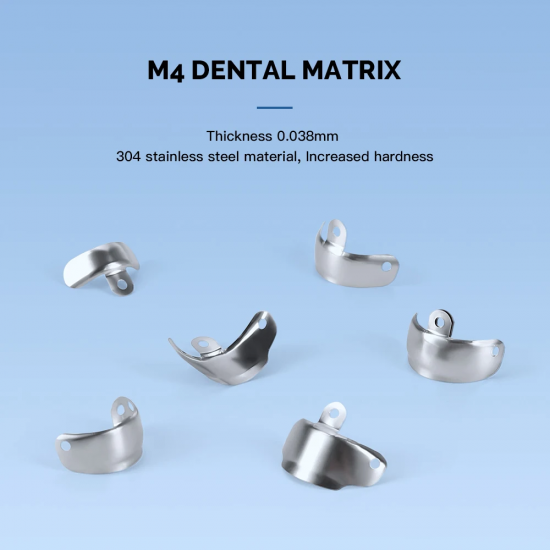 Sectional Matrix System – Contoured Bands with NiTi Ring Sectional Matrix System – Contoured Bands with NiTi Ring