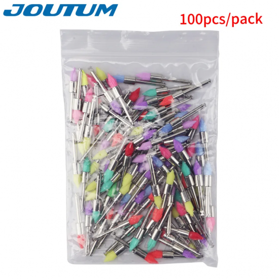 Prophy Brushes – Bowl Shape (100pcs) Or Disposable Polishing Brushes – Nylon, 100pcs