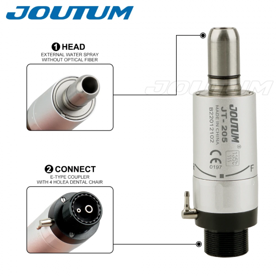 Low-Speed Handpiece Set – 2/4 Holes (2.35mm Burs)  Or Contra Angle + Air Motor Kit – Low Speed