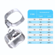 Orthodontic Molar Bands with Buccal Tubes (Roth .022, Prewelded) (4 PCS/Set, 20 sets in total) Orthodontic Molar Bands with Buccal Tubes (Roth .022, Prewelded) (4 PCS/Set, 20 sets in total)
