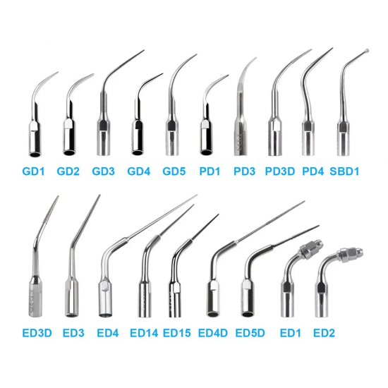 Ultrasonic Scaling Tips 5pcs 