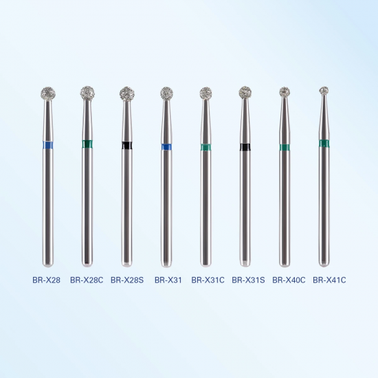 Dental Diamond Burs (Round) Dental Diamond Burs (Round)
