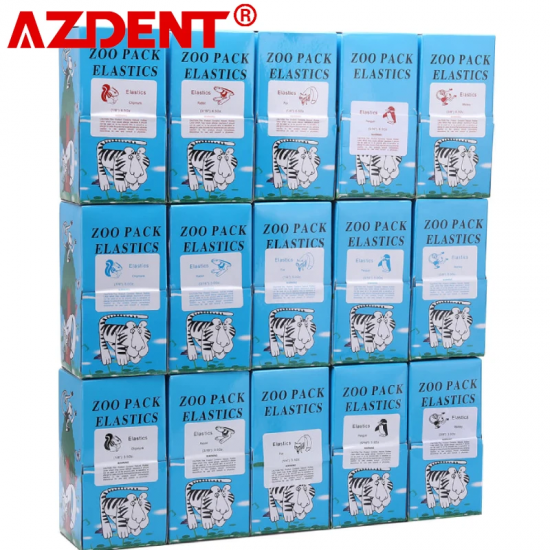 Orthodontic Elastics (Zoo Pack)