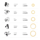 Orthodontic Elastics (Zoo Pack)