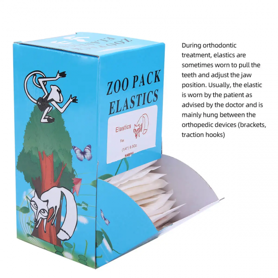 Orthodontic Elastics (Zoo Pack)