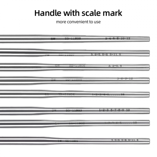 Periodontal Probe 8PCS