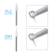 White Stone Polishing Burs