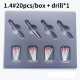 20Pcs/box Dental Fiber Posts Drills Mixed Kit 20Pcs/box 20Pcs/box Dental Fiber Posts Drills Mixed Kit 20Pcs/box