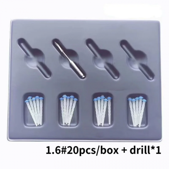 20Pcs/box Dental Fiber Posts Drills Mixed Kit 20Pcs/box 20Pcs/box Dental Fiber Posts Drills Mixed Kit 20Pcs/box