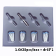 20Pcs/box Dental Fiber Posts Drills Mixed Kit 20Pcs/box 20Pcs/box Dental Fiber Posts Drills Mixed Kit 20Pcs/box