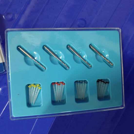 Dental Fiber Posts Kits With Drills Straight Dental Fiber Posts Kits With Drills Straight