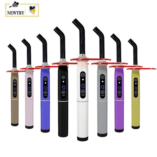 Wireless Dental Curing Light Device LED 2400MW 