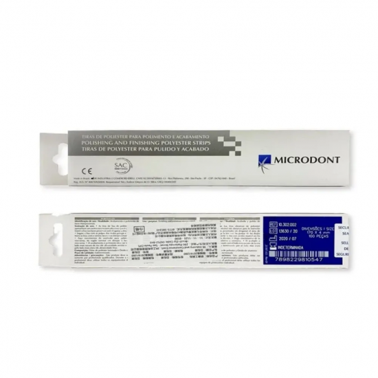 Dental Polishing Strips Metal Alumina 12Pcs/set