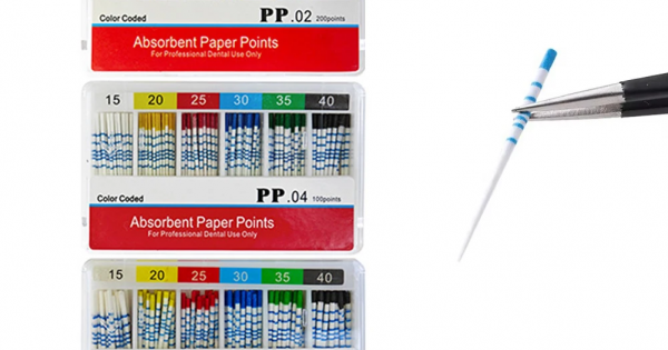 Graduated Dental Absorbent Paper Points Root Canal Endo Absorbing ...