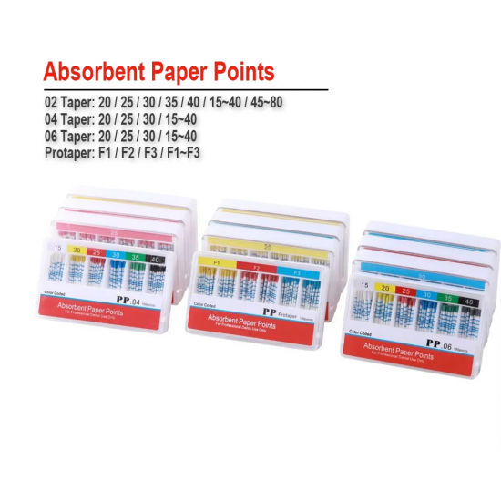 Dental Absorbent Paper Points Dental Absorbent Paper Points