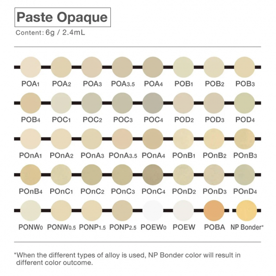 Noritake Opaque Paste