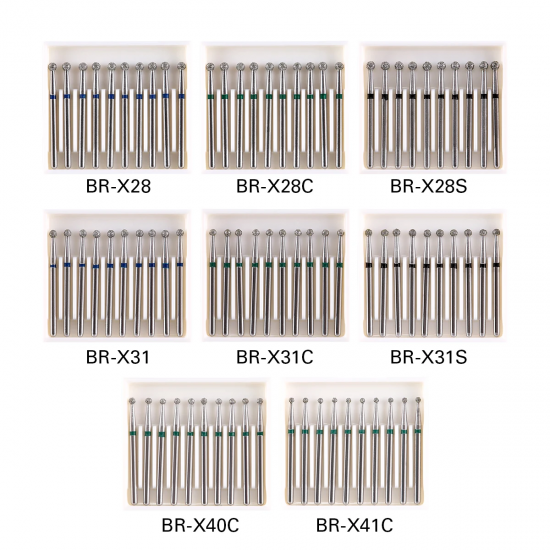 Diamond Bur XL Type – Ball Round Shape (25mm) 10pcs Diamond Bur XL Type – Ball Round Shape (25mm) 10pcs