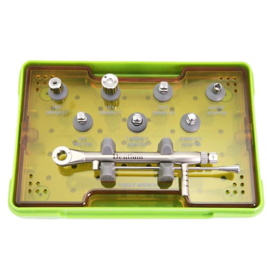 Dentium XIP Prosthetic Kit – Implant Driver Set or Implant Torque Wrench & Hex Driver Kit – Dentium Compatible Dentium XIP Prosthetic Kit – Implant Driver Set or Implant Torque Wrench & Hex Driver Kit – Dentium Compatible