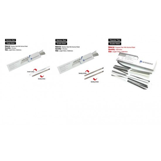 Stainless Steel Dental Polishing Strips Stainless Steel Dental Polishing Strips