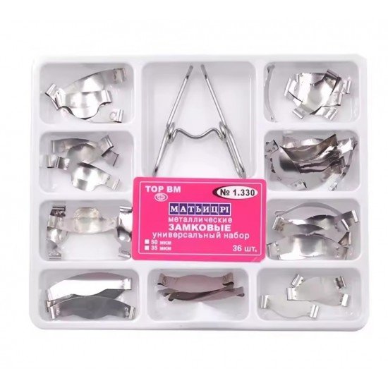 Sectional matrix with opener