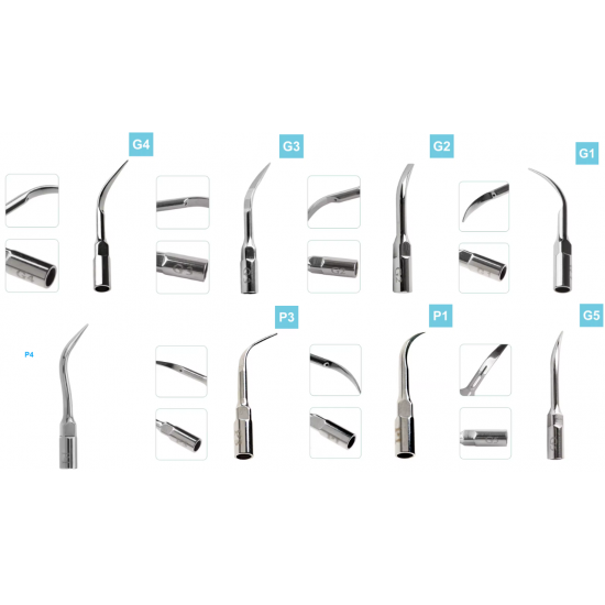 Ultrasonic Scaling Tips 5pcs 