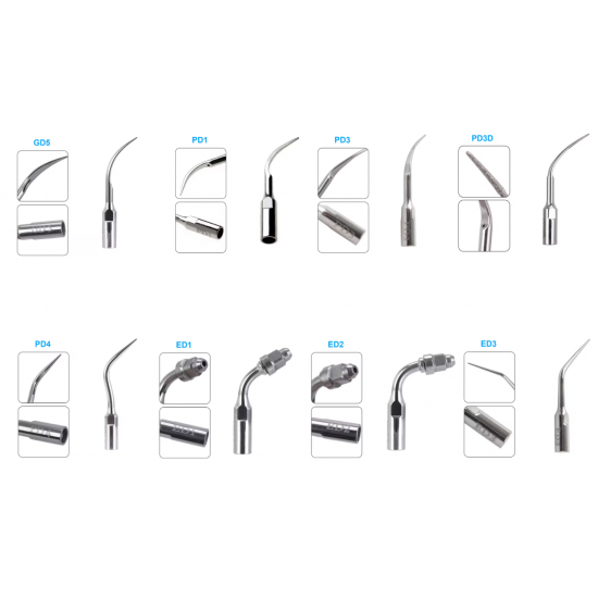 Ultrasonic Scaling Tips 5pcs 