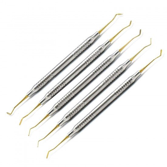 Dental composite gold instruments