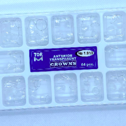 anterior transparent crowns