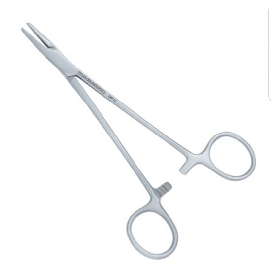 Straight needle holder