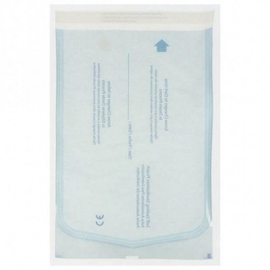 Self-Sealing Sterilization Pouch, (5 1/4" x 11")