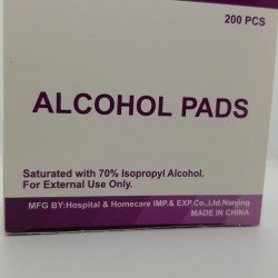 Alcohol pads 200 pcs