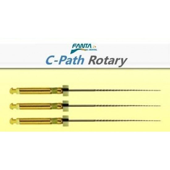 C path rotary files 25mm 4pcs/box