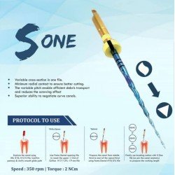 AF blue S one Rotary files 4pcs/box AF blue S one Rotary files 4pcs/box