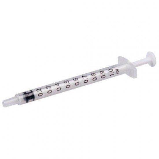 plastic syringe 1cc 100 pcs