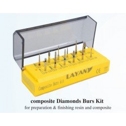 Composite Dimonds burs kit (for preparation & finishing resin and composite ) Composite Dimonds burs kit (for preparation & finishing resin and composite )