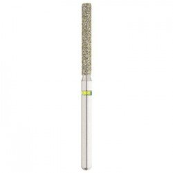 Flat Yellow Diamond Bur TF-24EF