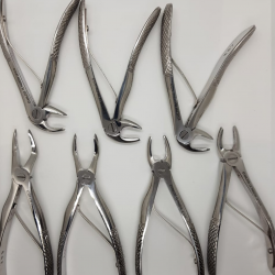 Pedo extraction forceps kit 7 pcs